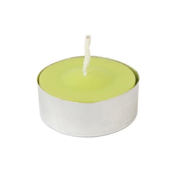Zest Candle Zest Candle CTC-001 Lime Green Citronella Tealight Candles -100pcs-Box CTC-001 - main